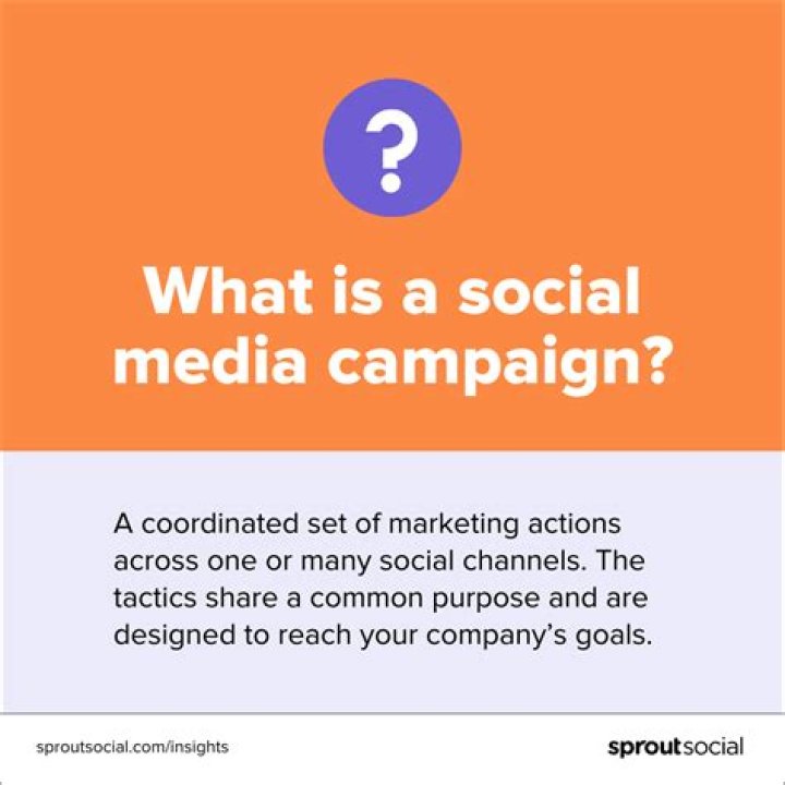 What is the purpose of a media campaign?