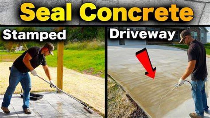 What is the purpose of sealing concrete?