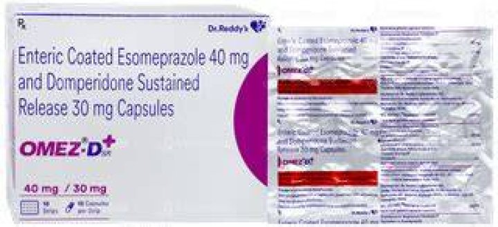 What is the side effect of OMEZ D?