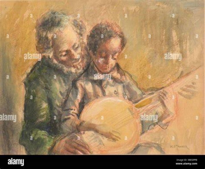 What is the significance of Tanner's The Banjo Lesson?