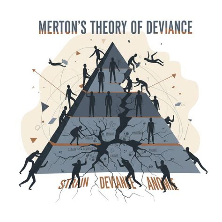 What is the strain theory of deviance?