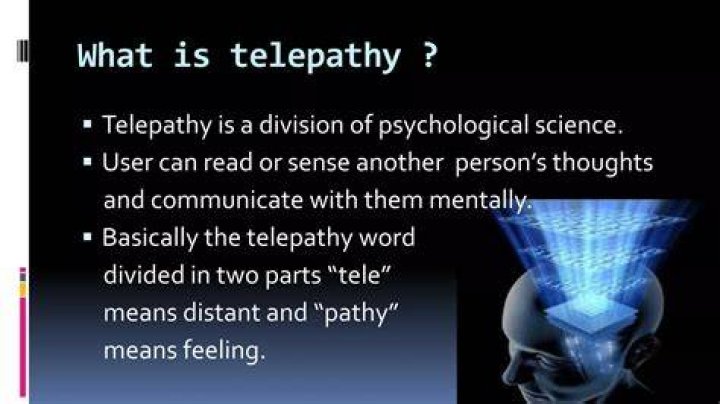 What is the telepathy ability?