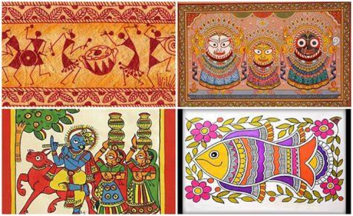 What is traditional Indian folk art form?