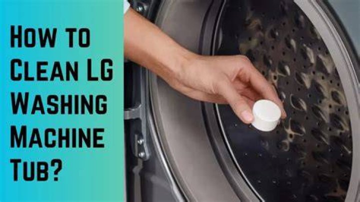 What is tub clean in LG washing machine?