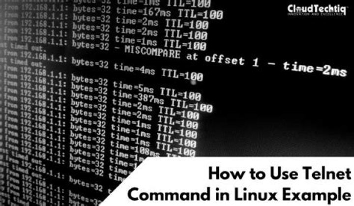 What is use of telnet command in Linux?