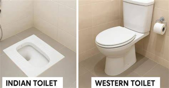 What is Western toilet called?