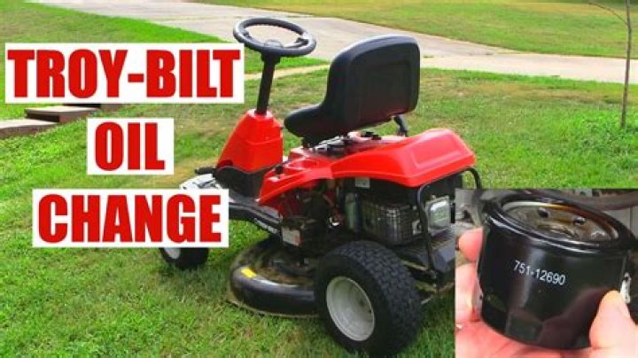 What kind of oil goes in a Troy Bilt Bronco?