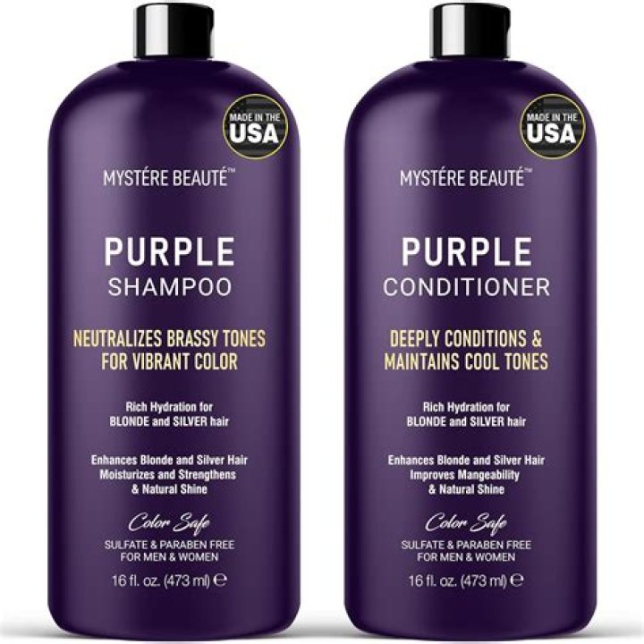 What kind of shampoo should I use for purple hair?