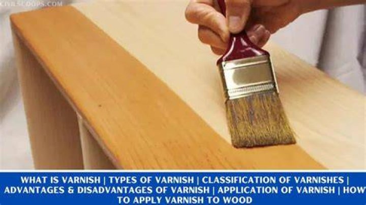 What kind of varnish should I use on furniture?