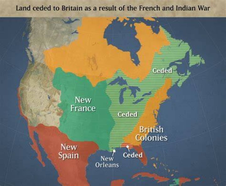 What land did Britain gain in the French and Indian War?