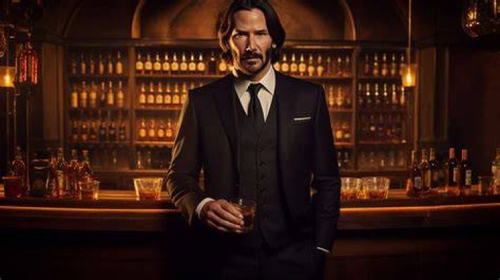 What liquor was John Wick drinking?