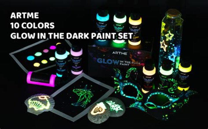What makes glow paint glow?