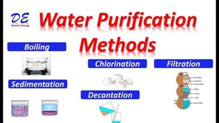 What method is used to obtain pure water from seawater?
