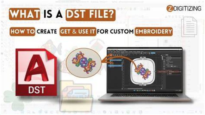 What program creates DST files?
