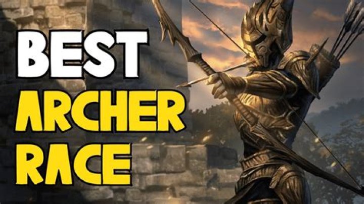 What race is the best archer in Skyrim?
