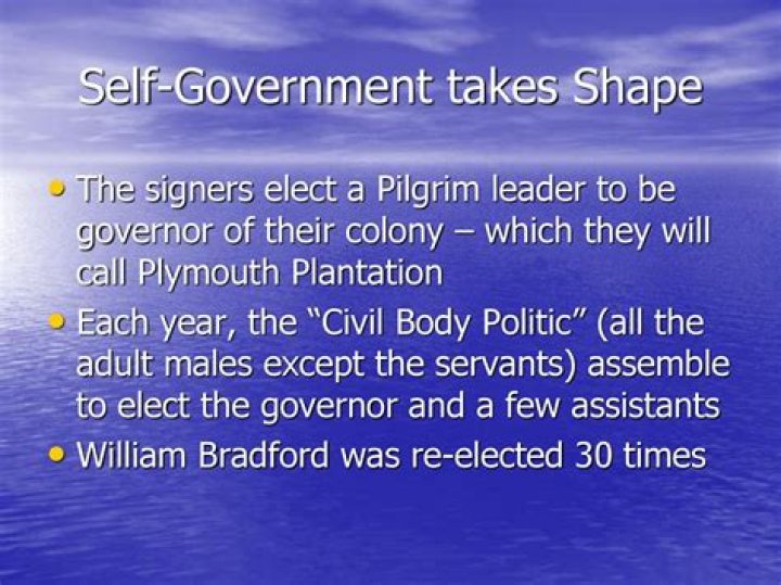 What served as the basis of self government in New England?
