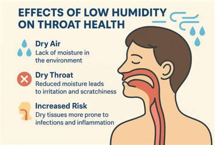 What should I eat if my throat is dry?