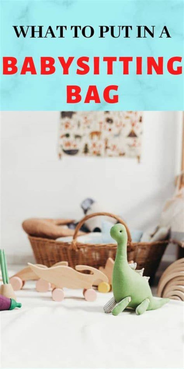 What should I pack in a babysitting bag?