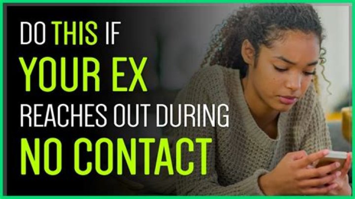 What should I text my ex after no contact period?