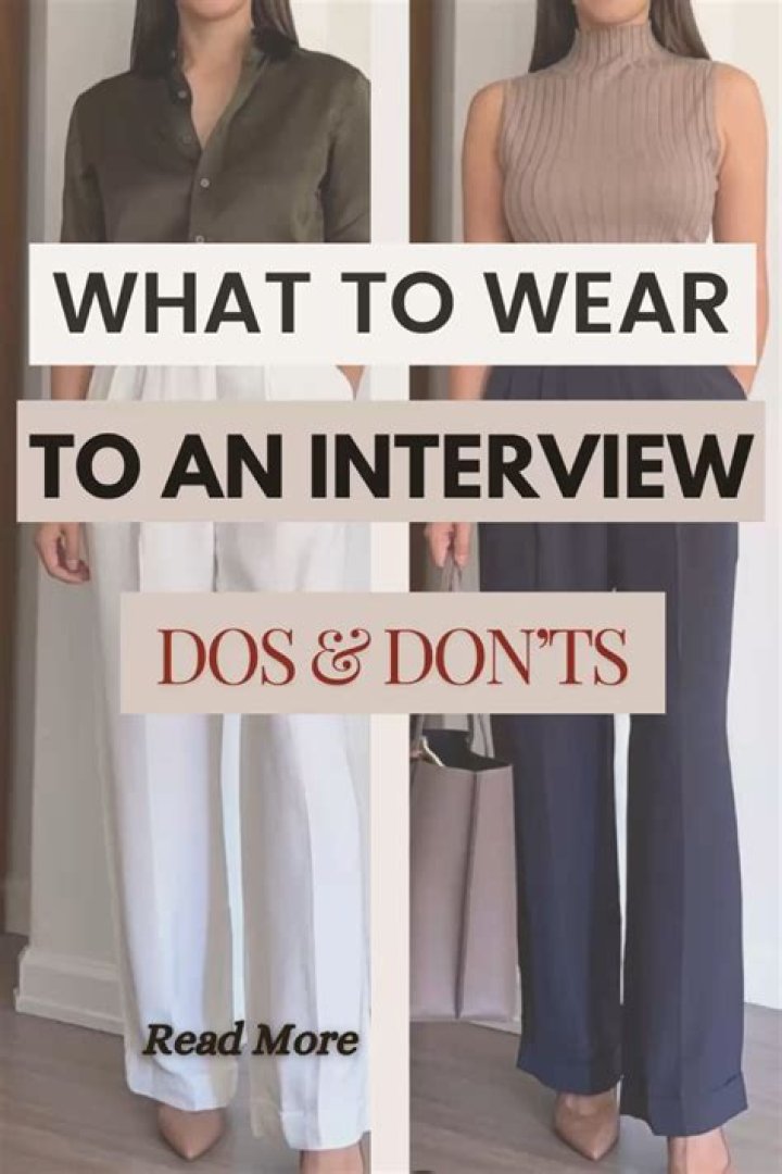 What should I wear to a gardener interview?