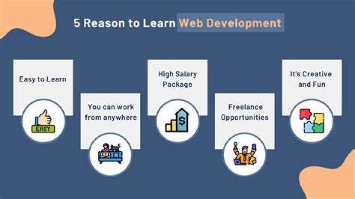 What should you learn for Web development?