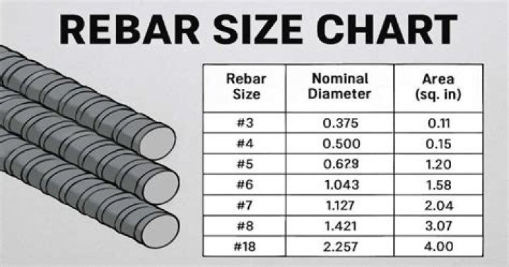 What size is #12 rebar?