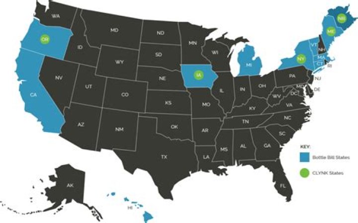 What states have bottle deposits?