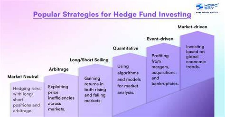 What strategies do hedge funds use?
