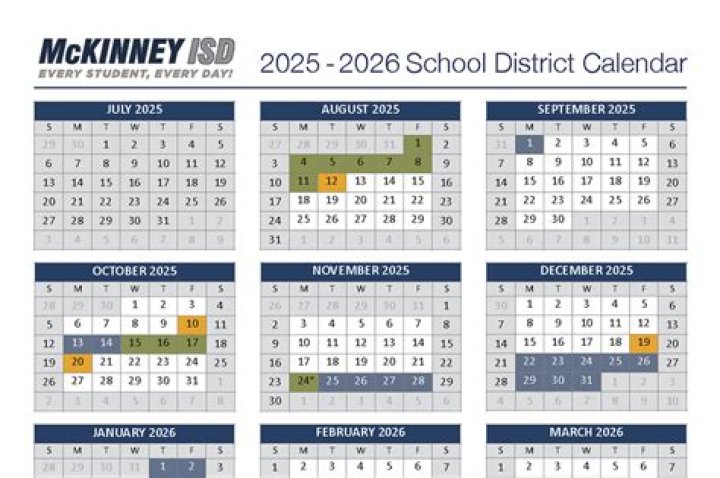 What time does McKinney North High School start?