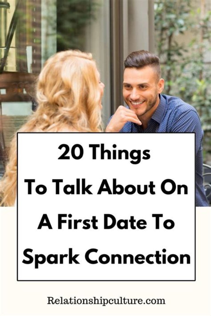What to avoid talking about on a first date?