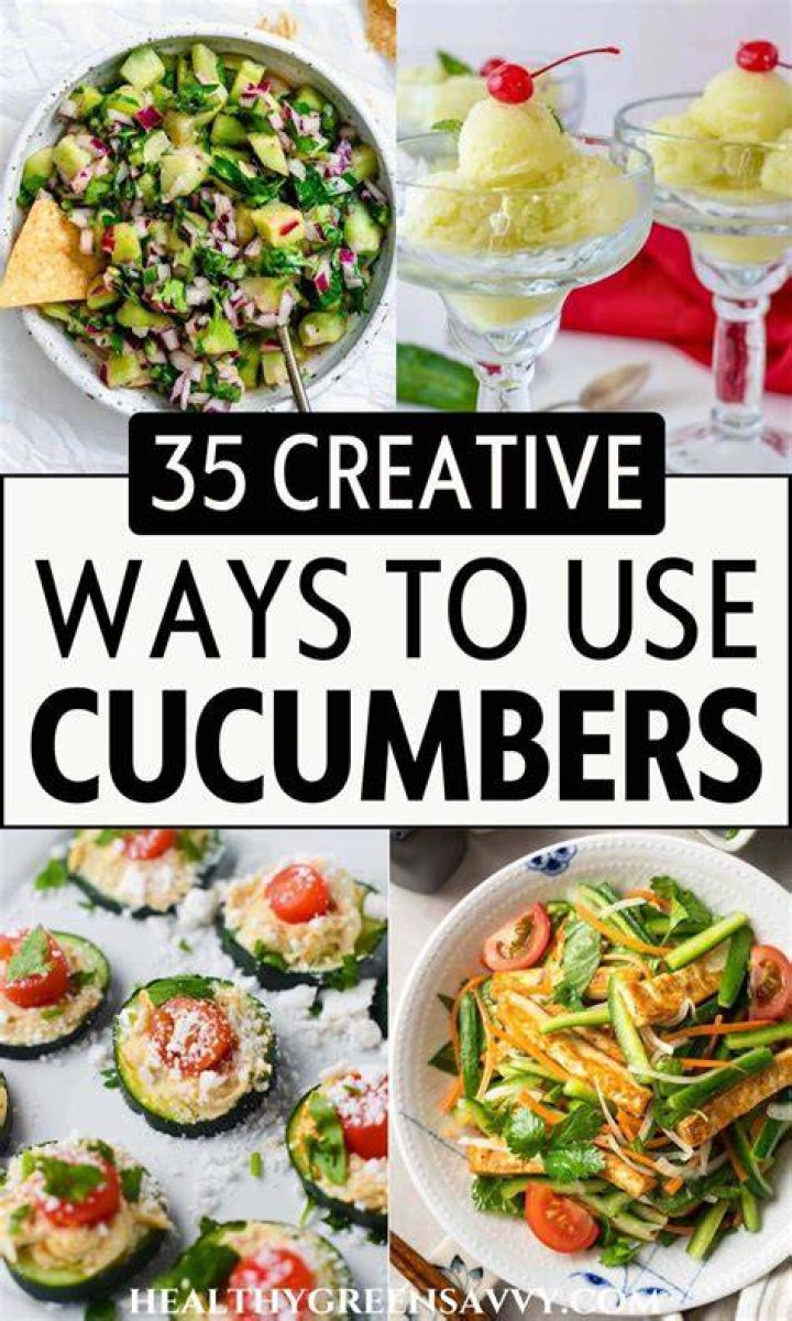 What to do with excess cucumbers?