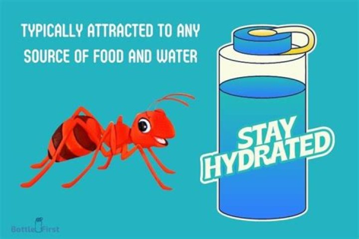 What type of ants are attracted to water?