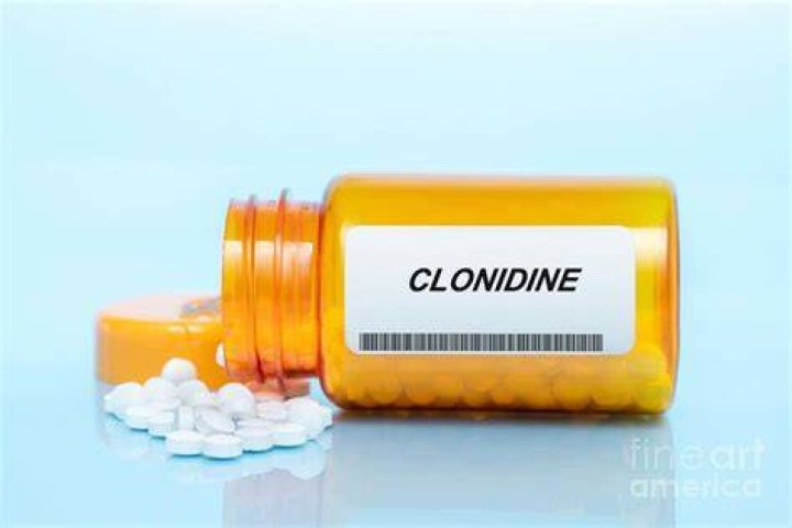 What type of drug is clonidine?