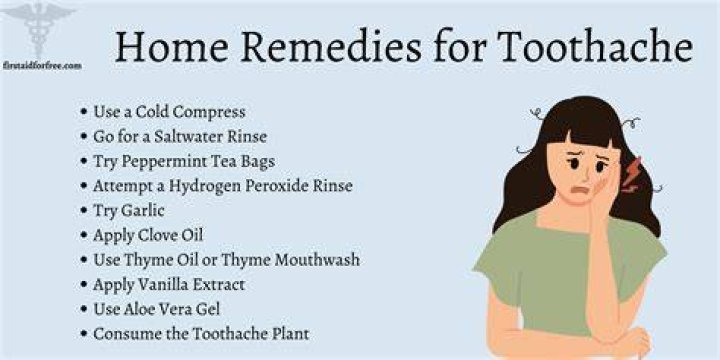 What vitamins help with toothaches?