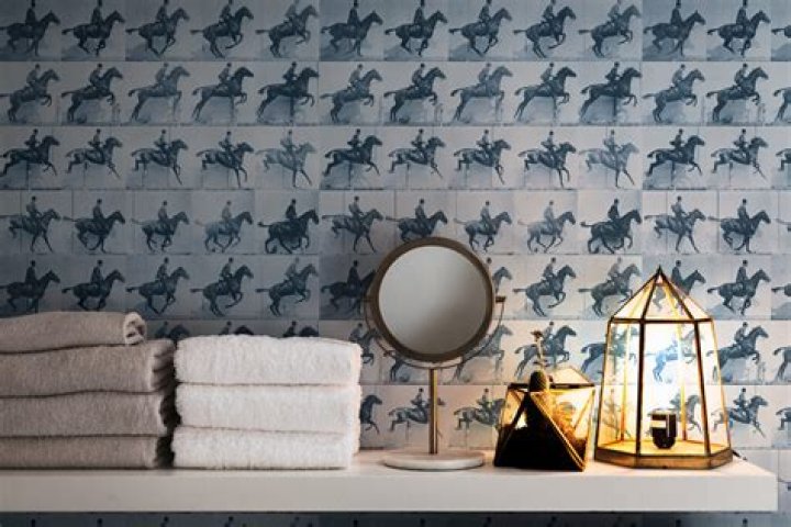 What was old wallpaper made of?