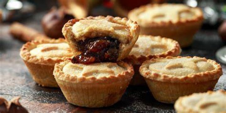 What was originally in mince pies?