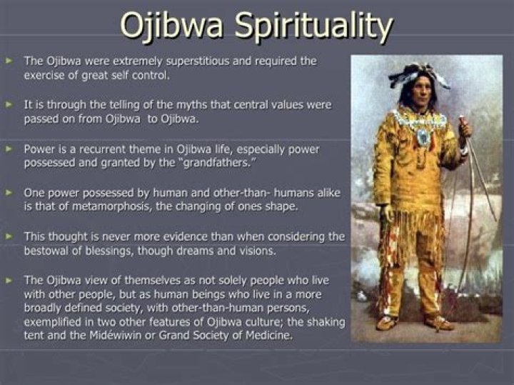 What was the Ojibwe religion?
