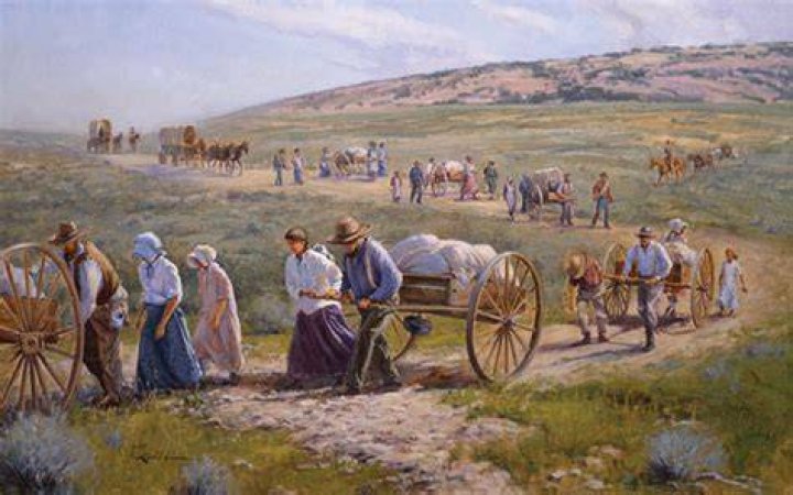 What weapons did pioneers use on the Oregon Trail?