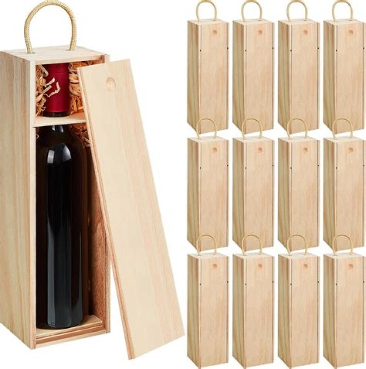 What wood are wine boxes made from?
