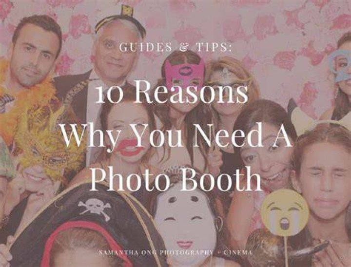 What you need for a photo booth?