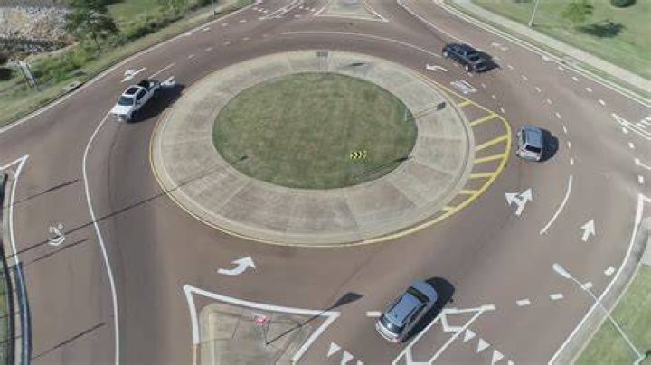 When can you go at a roundabout?