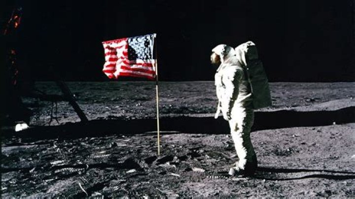 When did man land on the moon?