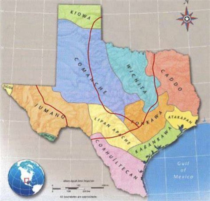 When did the jumanos come to Texas?