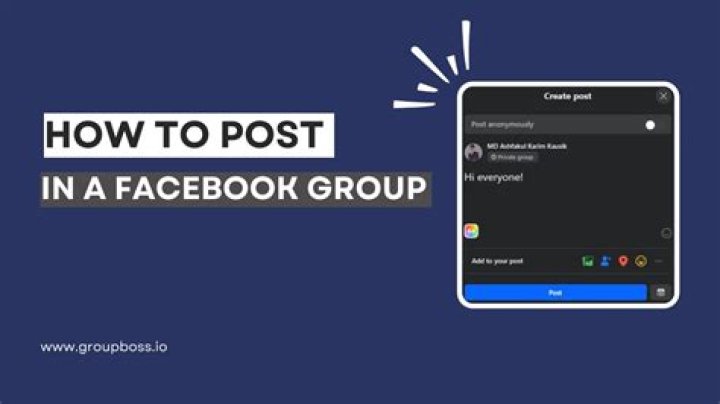 When I post in a group on Facebook who sees it?