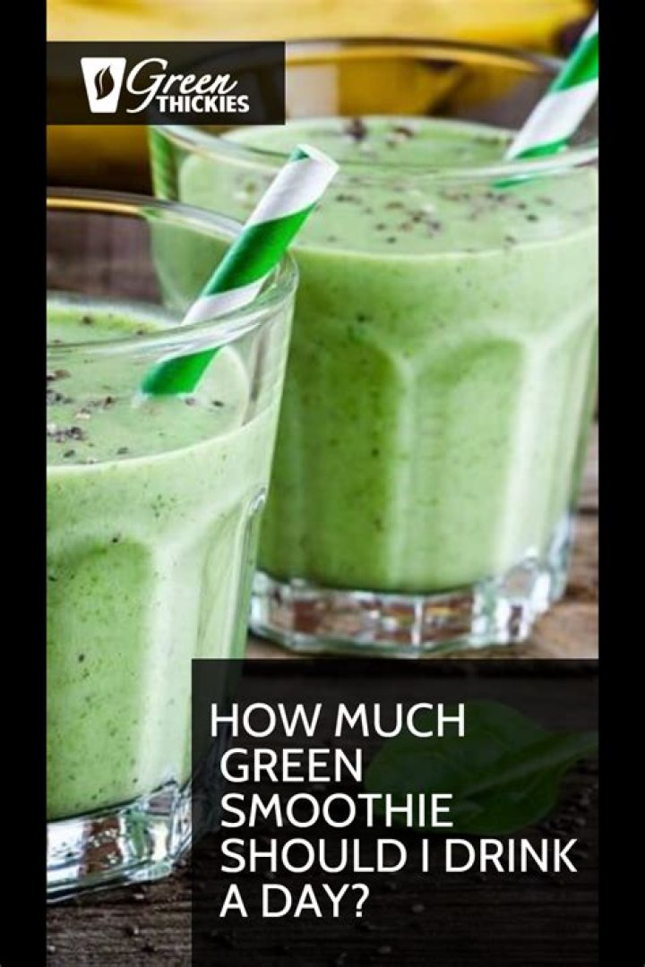 When should I drink green detox?