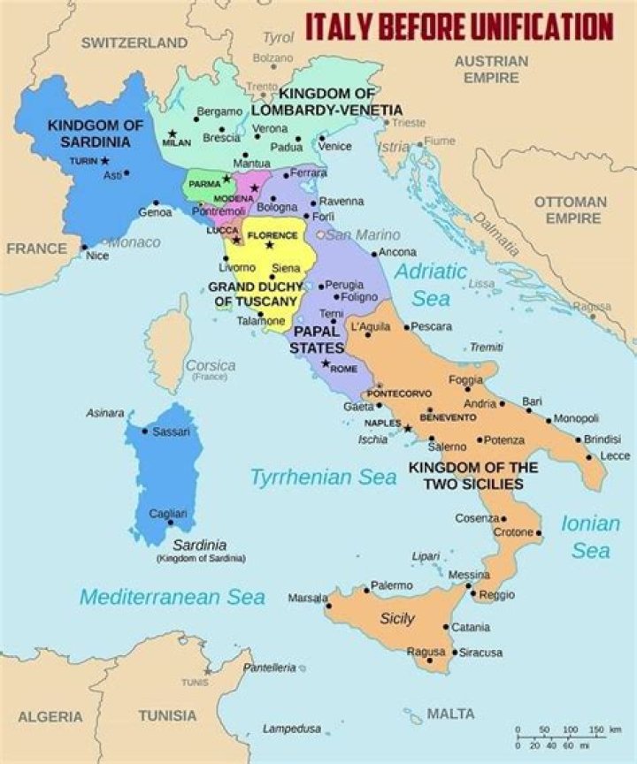 When was Italy formed?