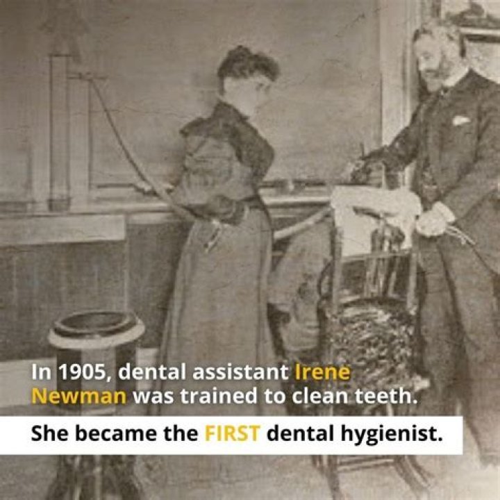 When was the first dental assistant employed?