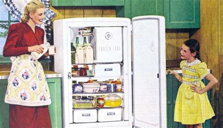 When was the refrigerator invented?