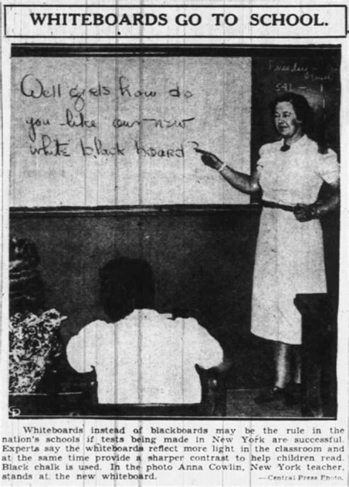 When was the whiteboard eraser invented?