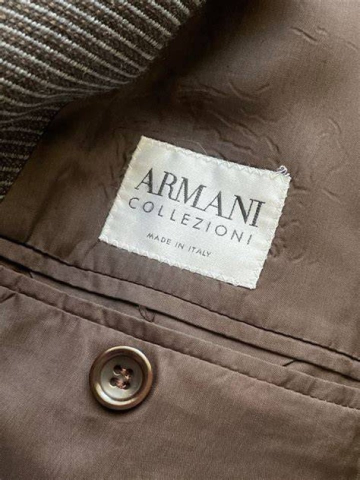 Where are Armani clothes made?